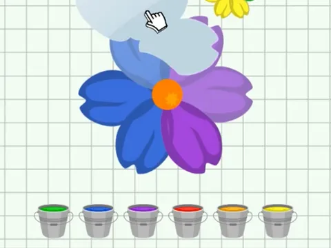 Play Color Paint Puzzle - Free Online Puzzle