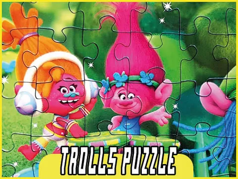 Play Trolls Puzzle Jigsaw - Free Online Puzzle